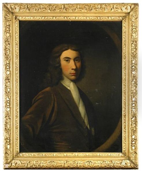 Portrait Of A Gentleman, Possibly A Member Of The Beckwith Family Oil Painting by Thomas Hudson