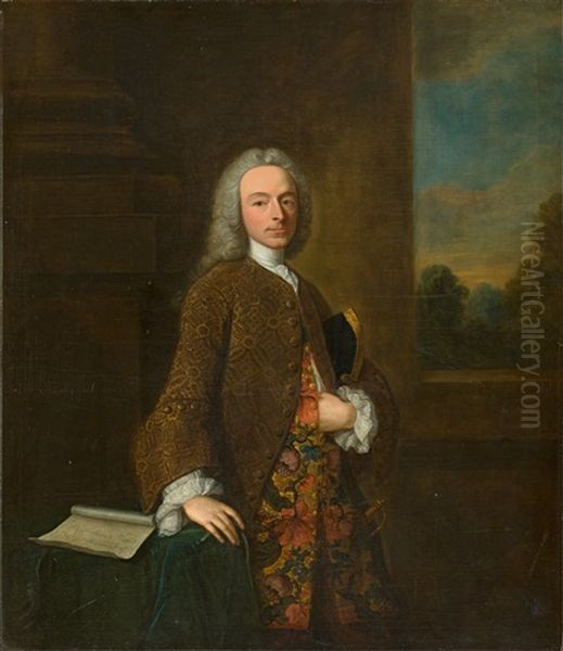 The Hon Oil Painting by Thomas Hudson