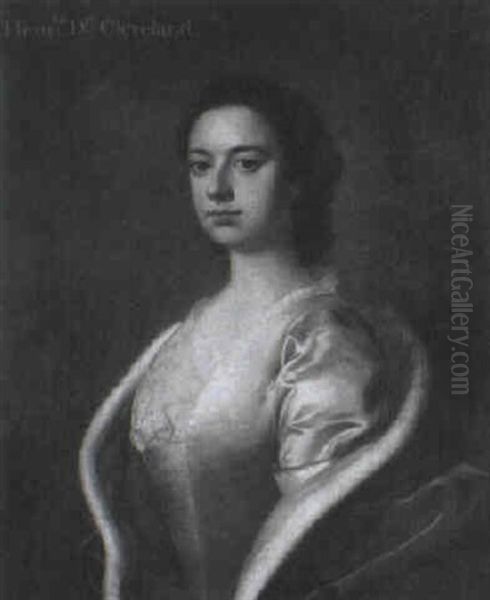 Portrait Of Henrietta, Duchess Of Cleveland Oil Painting by Thomas Hudson