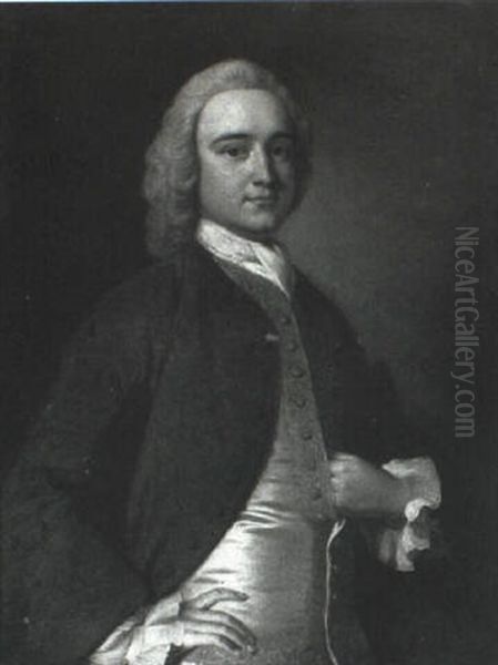 Portrait Of Loftus Brightwell Of Padworth Oil Painting by Thomas Hudson