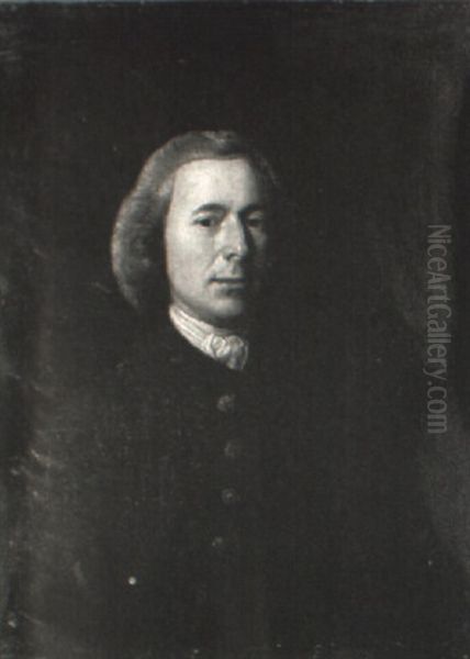 Portrait Of Henry Haswell Oil Painting by Thomas Hudson