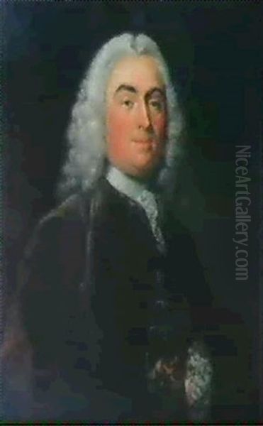 Bildnis Des Bernard Gates Oil Painting by Thomas Hudson