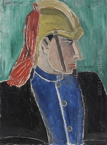 Gardist Oil Painting by Helmut vom (Kolle) Huegel