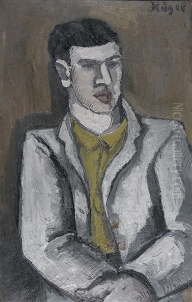 Portrait Oil Painting by Helmut vom (Kolle) Huegel