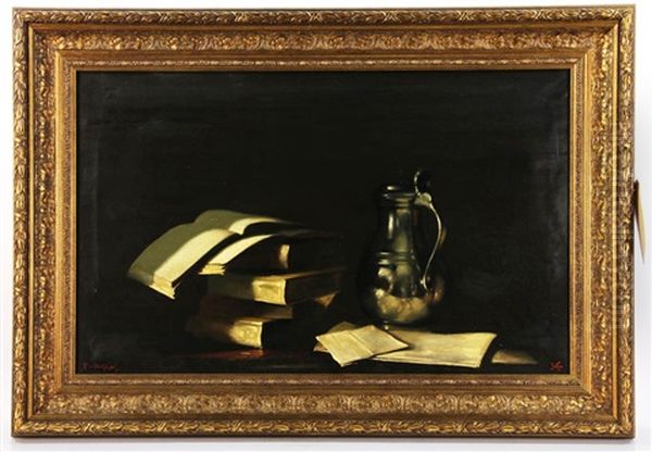 Still Life Oil Painting by William Huggins