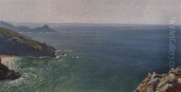 Gurnards Head, From St. Ives' Side Oil Painting by Arthur Hughes