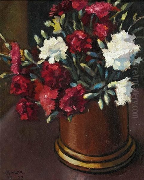 Blumenstock Oil Painting by Anton Hula