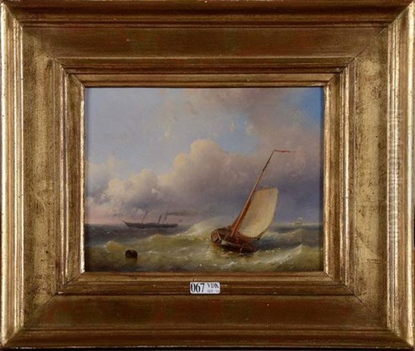 Marine Oil Painting by Abraham Hulk the Elder