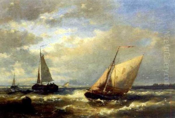 The Breeze Oil Painting by Abraham Hulk the Elder