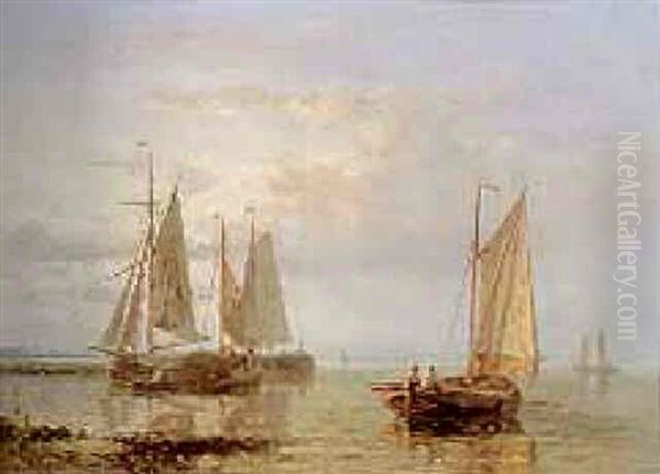 On The Scheldt Oil Painting by Abraham Hulk the Elder