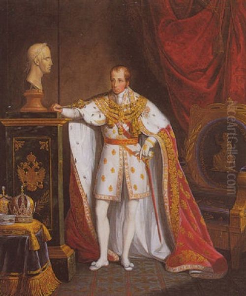 Ferdinand I, Kaiser Von Osterreich Oil Painting by Eugen Hummel