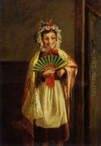 Dressing Up Oil Painting by Charles Hunt the Younger