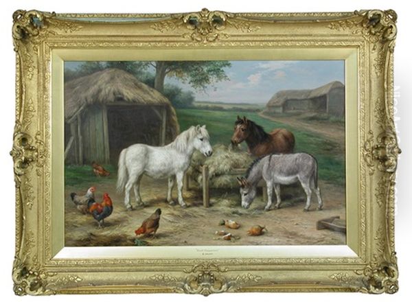 Good Companions Oil Painting by Edgar Hunt