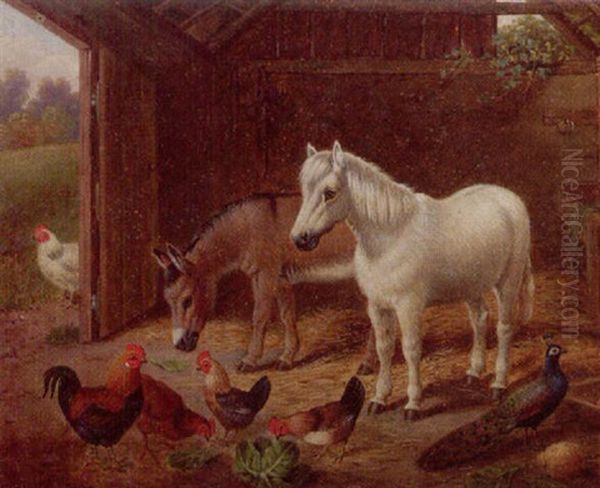 Trespassers Oil Painting by Edgar Hunt