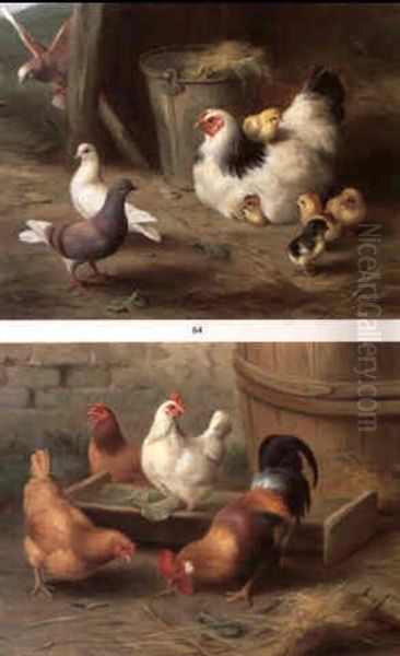 Farmyard Scenes by Edgar Hunt