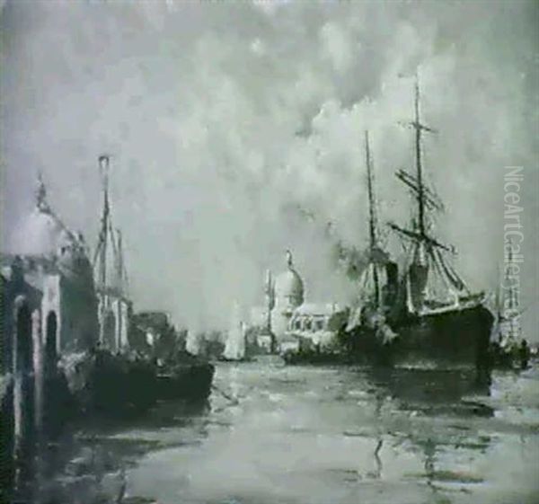 Venice Oil Painting by Edmund Aubrey Hunt