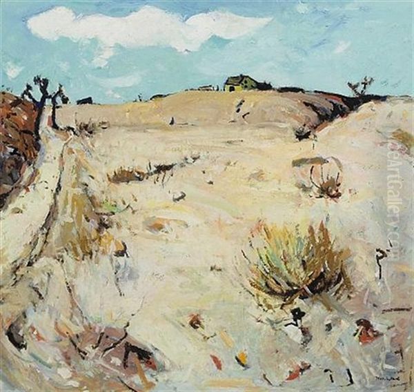 A Desert Home Oil Painting by Thomas Lorraine Hunt