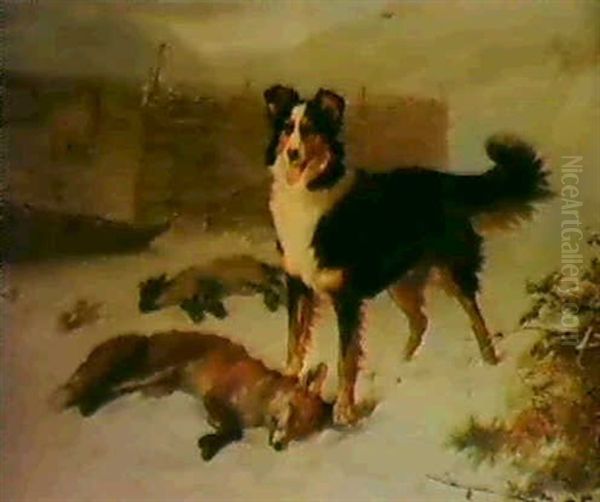 Caught At Last; Retribution Oil Painting by Walter Hunt