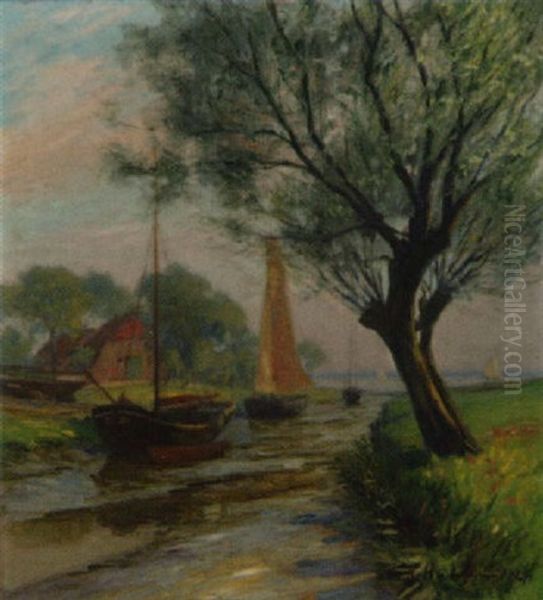 Schulau - Hafen by Richard Hunten