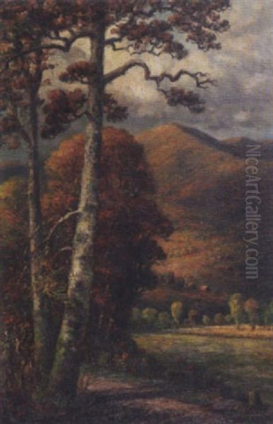 In The Valley Oil Painting by Frederick Leo Hunter