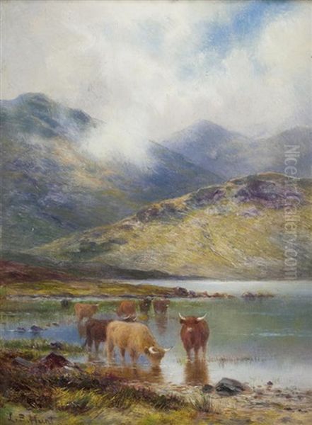 By Inveraray Oil Painting by Louis Bosworth Hurt