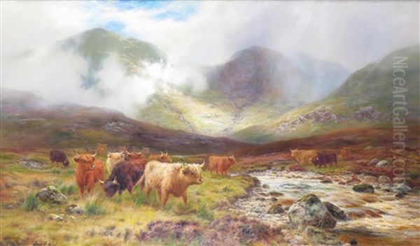 Sligachan, Skye Oil Painting by Louis Bosworth Hurt