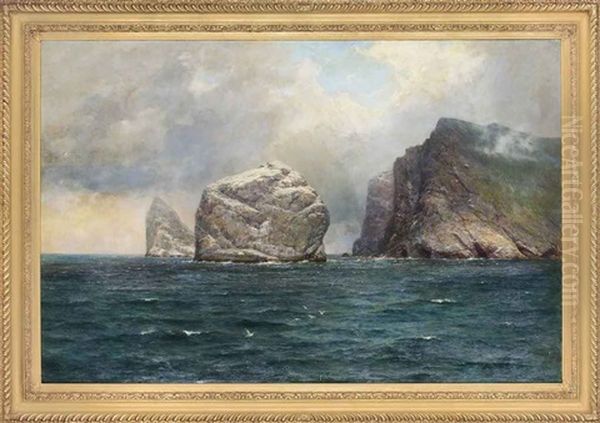 Stack Lu & Barrera, St. Kilda Oil Painting by Louis Bosworth Hurt