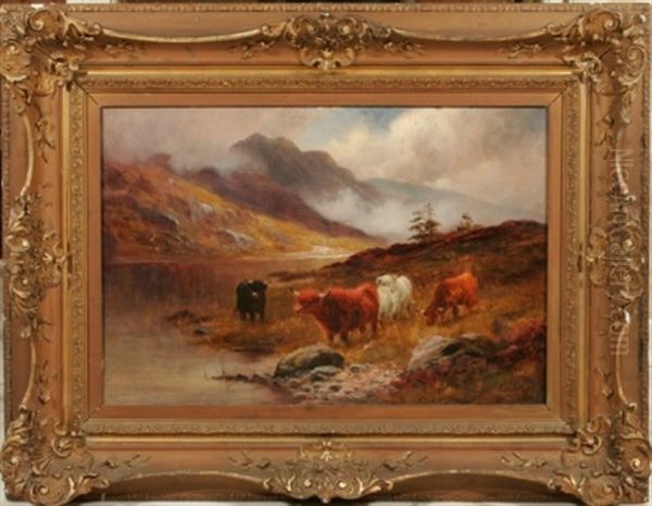 Untitled Oil Painting by Louis Bosworth Hurt