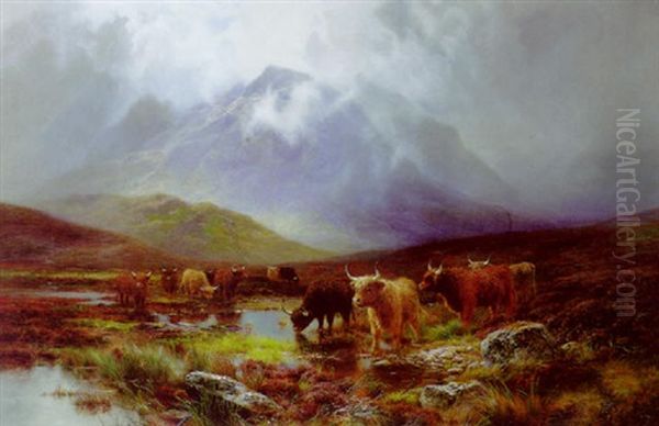 Glen Falleon Oil Painting by Louis Bosworth Hurt