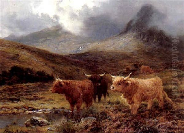 In Glen Sannox, Arran Oil Painting by Louis Bosworth Hurt