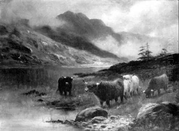 The Path To Skye Oil Painting by Louis Bosworth Hurt