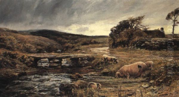 Showery, North Donegal Oil Painting by Thomas R. Huson