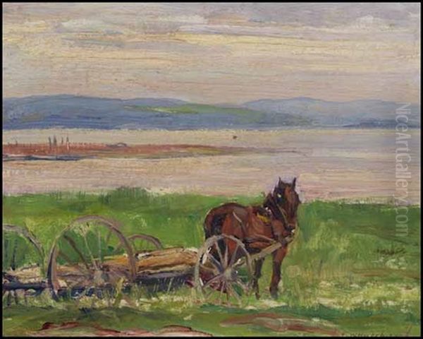 On The Bature (sic), Baie-saint-paul by Frederick William Hutchison