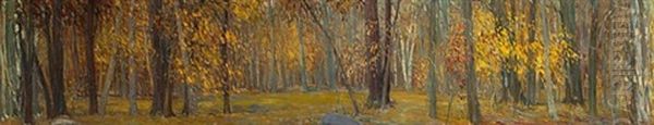 Golden Autumn by Frederick William Hutchison