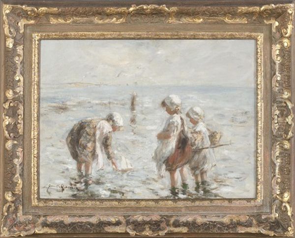 Young Mariners Oil Painting by Robert Gemmell Hutchison