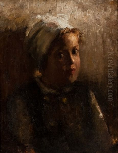 Far Away Thoughts Oil Painting by Robert Gemmell Hutchison