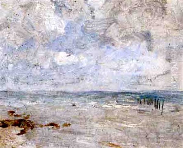 Carnoustie Oil Painting by Robert Gemmell Hutchison