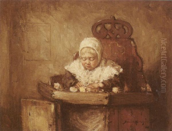 Out Of Mischief Oil Painting by Robert Gemmell Hutchison