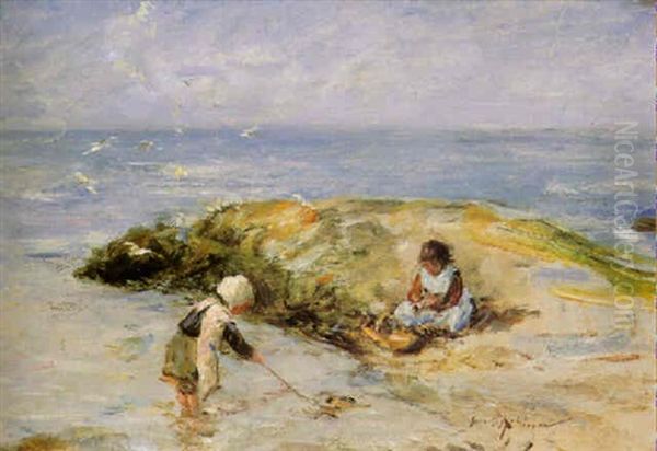 On The Shore by Robert Gemmell Hutchison