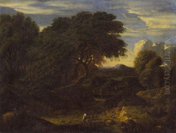 Waldlandschaft Oil Painting by Cornelis Huysmans