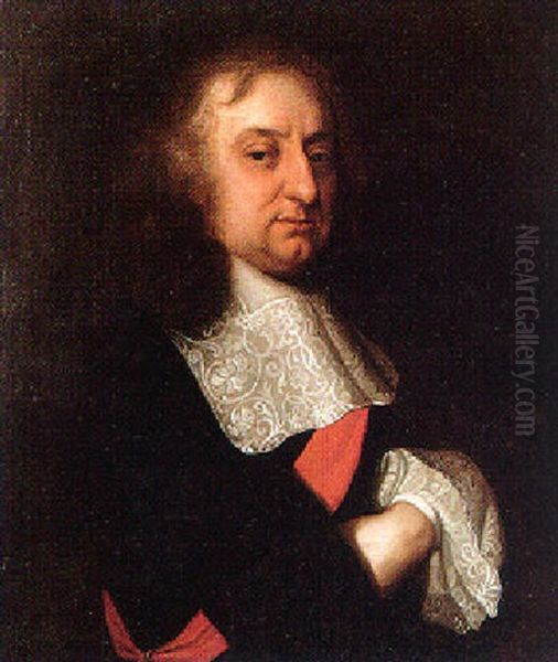 Portrait Of Sir William Lewkner Oil Painting by Jacob Huysmans