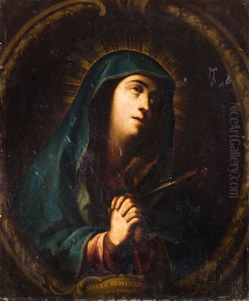 Dolorosa Oil Painting by Jose Ibarra