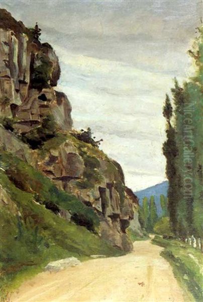 Paysage Oil Painting by Henri Gabriel Ibels