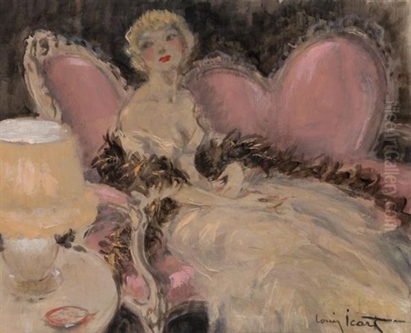 Nonchalance Oil Painting by Louis Icart