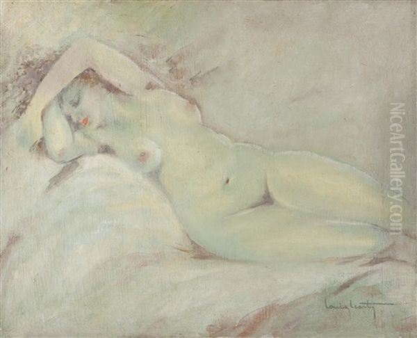 Nude Oil Painting by Louis Icart