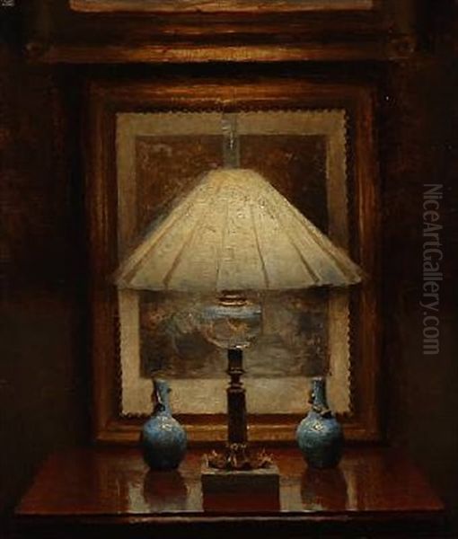 From A Home Oil Painting by Peter Vilhelm Ilsted