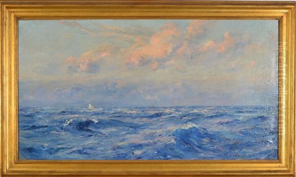 Distant Sails Oil Painting by William Ayerst Ingram