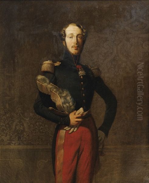 Le Duc D'orleans Oil Painting by Jean-Auguste-Dominique Ingres