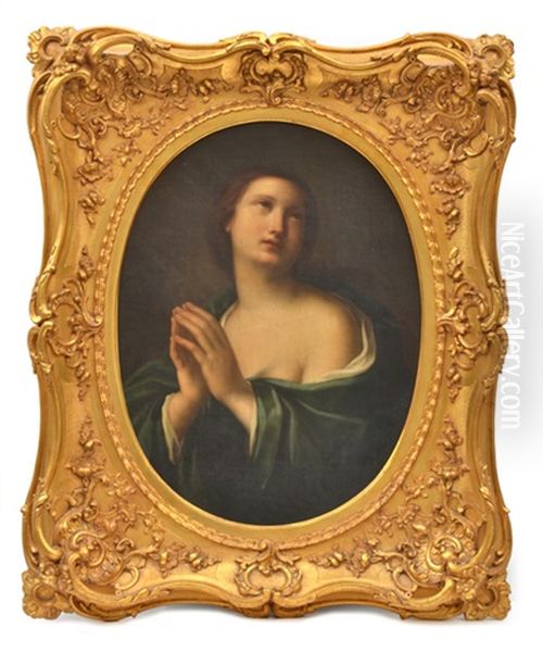 Virgin Mary Oil Painting by Jean-Auguste-Dominique Ingres