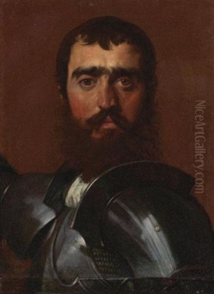 The Condottiere Oil Painting by Jean-Auguste-Dominique Ingres